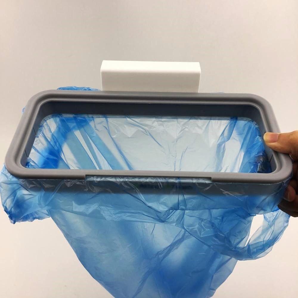 Hängender Küchenmüllbeutelhalter & Clip für die Tür