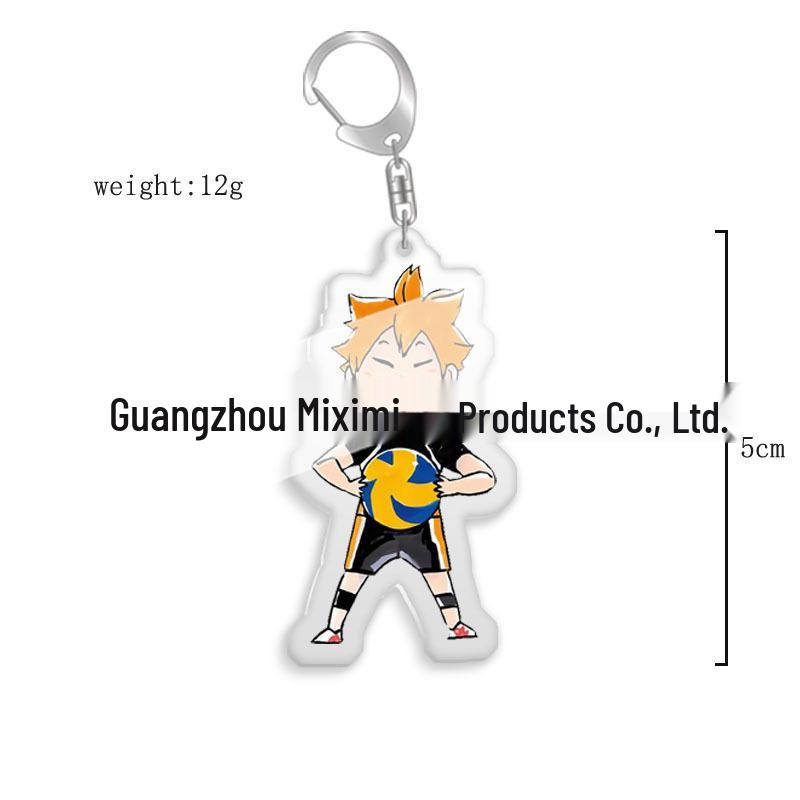 ¡Haikyuu! en stock! Soporte Acrílico y Colgante Llavero del Equipo de Animación