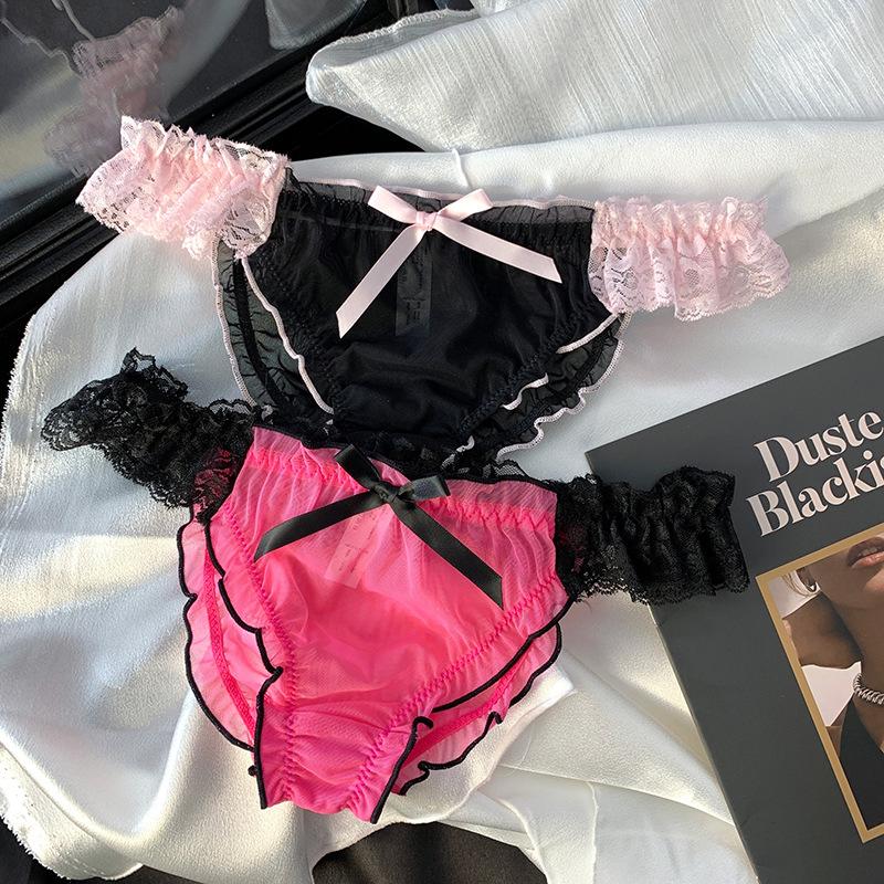 Ladies Summer Fashionable New Sexy Taste Lace Low Waist Triangle Briefs