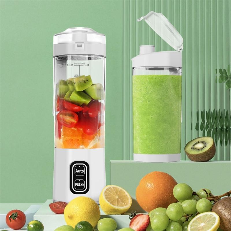 360W Portable Electric Blender Rechargeable Cordless Juicer Powerful Juicer Cup 700ml For Smoothie Juice Food Mixing