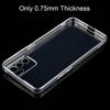 For OPPO Reno6 Pro 5G 0.75mm Ultra-thin Transparent TPU Soft Protective Case