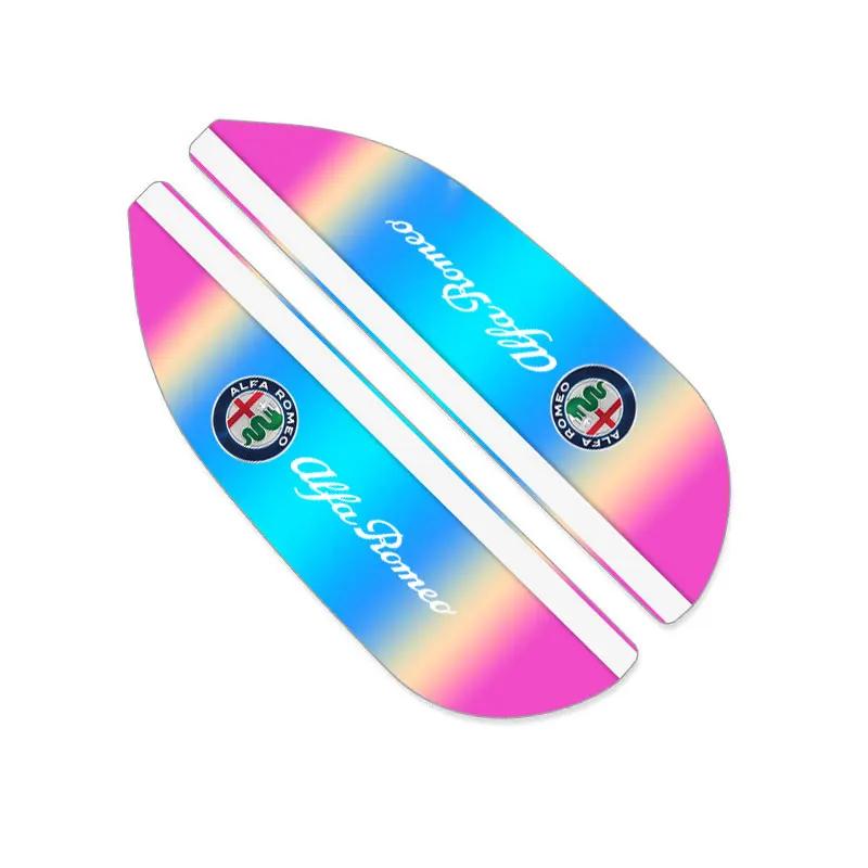 For Alfa Romeo 508  Car Sticker For Alfa Romeo   147 Car Rearview Mirror Rain Eyebrow Visor Snow Sun Visor Rain Cover For Alfa Romeo     Qw2