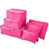 6/8Pcs Set Travel Bag Organizer Clothes Luggage Travel Organizer Blanket Shoes Organizers Bag Suitcase Pouch Packing Cubes