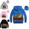 Felpa Anime Five Nights At Freddys Felpe Bambini Nuovo Set Abbigliamento Testa