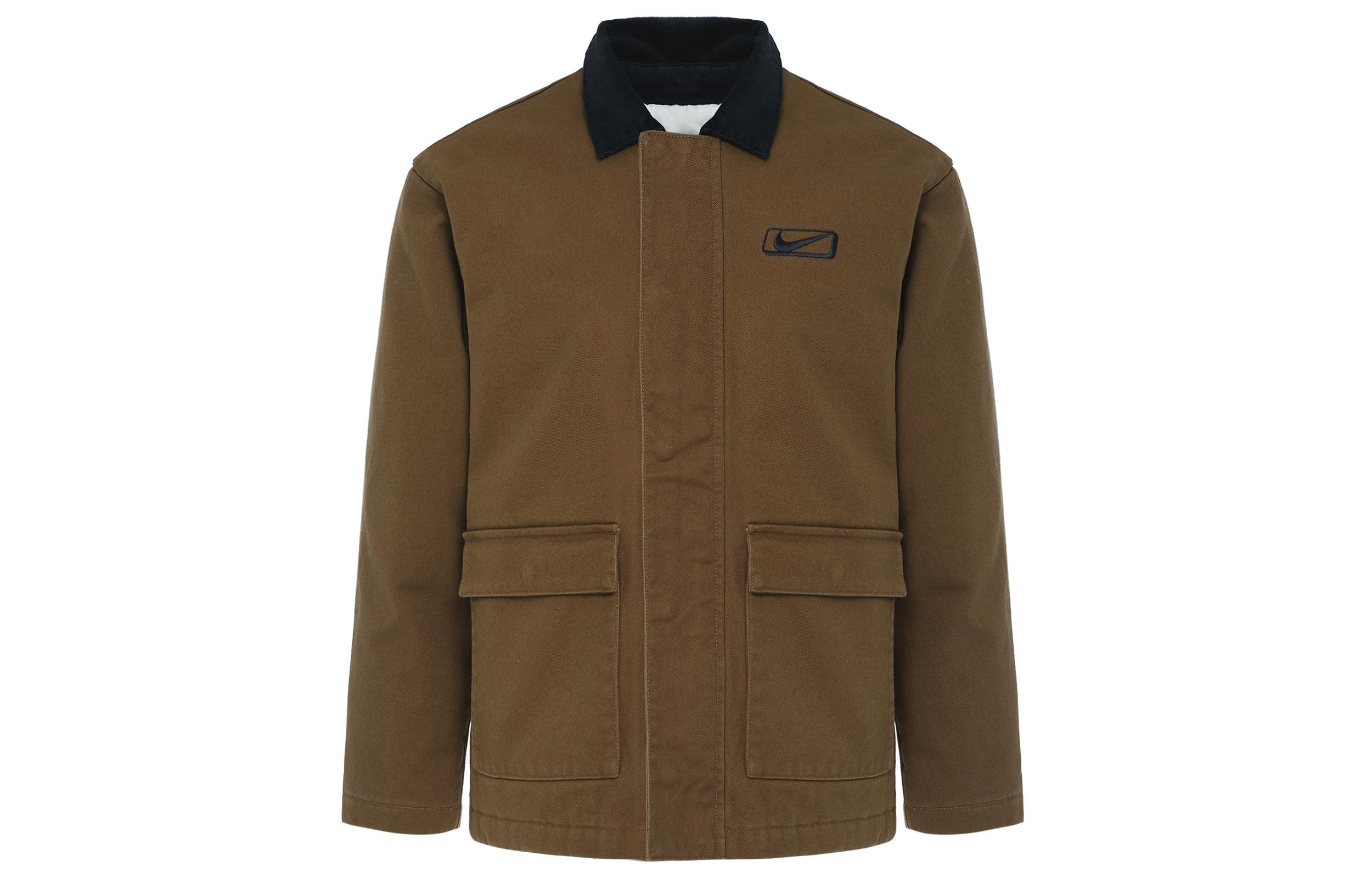 Nike Sportswear Jackets & Coats Men s Light British Umber/Light Rosewood Umber/Black HQ2953-281 L
