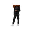 Jordan Loose-Fit Mid-Rise Joggers With Drawstring And Brand Logo Print Women Bottoms Black FN4495-010