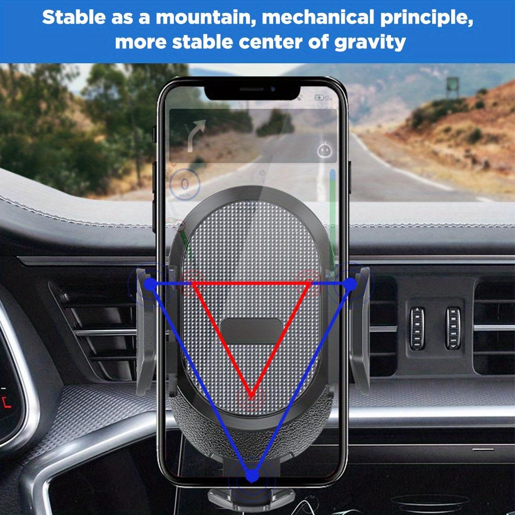 Universal Car Phone Holder Stand, Gravity Dashboard Mount For IPhone 13/12/11 & 4.5-6.7 Smartphones