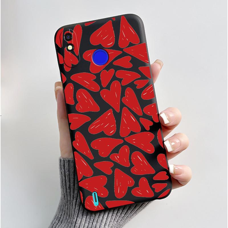 For Tecno Pop 3 Plus Spark 4 Lite Casing Luxury Cute Cool Boys Girls Black Matte Soft silicone Shockproof Back Phone Cover Case