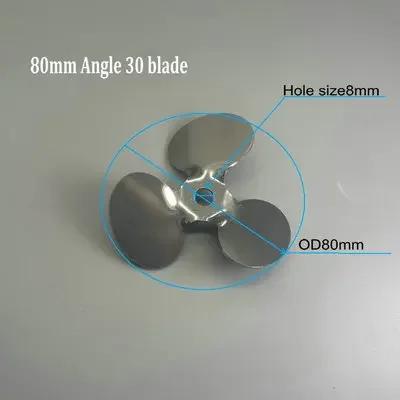 1pcs Laboratory 304 Stainless Steel Three-leaf Type Stirring Paddle (Mixed Blade or Rod) Chemistry Accessories