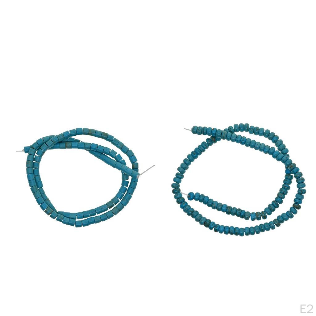 Turquoise Blue Spacer 15 Inch Loose Beads for , Blue, Abacus Beds 6x3mm