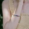 [Unisex] Peaceful Color Gemstone Braided Bracelet