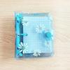 Mini 3 Hole Daisy Binder Note Planner Organizer Notebook Journal Diary Ring Binder Kawaii School Supplies