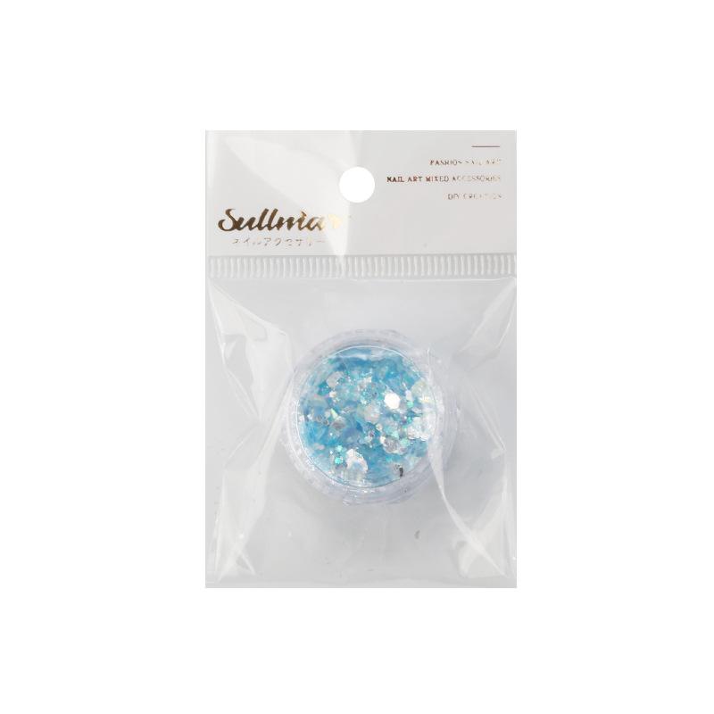 Nail Art Accessories: Mixed Glitter Irregular Sequins for Decorations