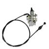 ZS Racing FCR PE PWK Chokehebelkabel für Choke-Umrüstsätze MK-413 TM VM Vergaser Kabelstarter-Kit Kabelbetätigter Choke