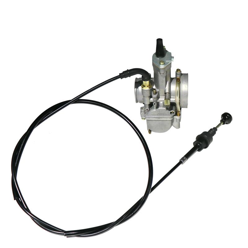 ZS Racing FCR PE PWK Chokehebelkabel für Choke-Umrüstsätze MK-413 TM VM Vergaser Kabelstarter-Kit Kabelbetätigter Choke