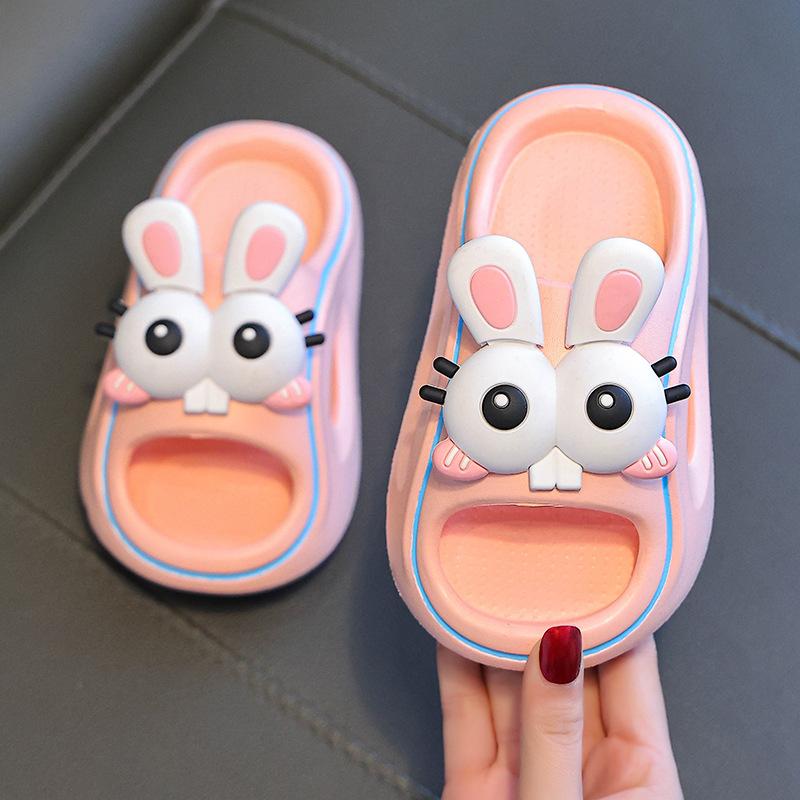 Boy's Slippers, Girl's Cartoonish Cute Anti-slip Cool Shoes