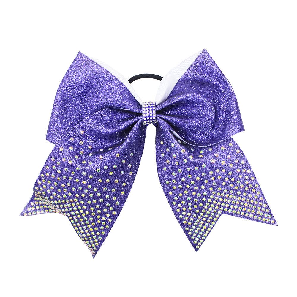 Child's Glitter Rhinestone Swallowtail Hair Tie