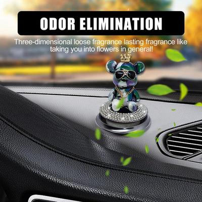 Car Dashboard Air Diffuser Cute Bear Diffuser Scent Fragrance Ornament Portable And Fashionable Decorations Aromatherapy