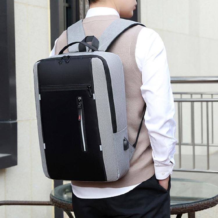 Man Business Backpack Student School Bag Oxford Cloth Backpack Laptop Backpack