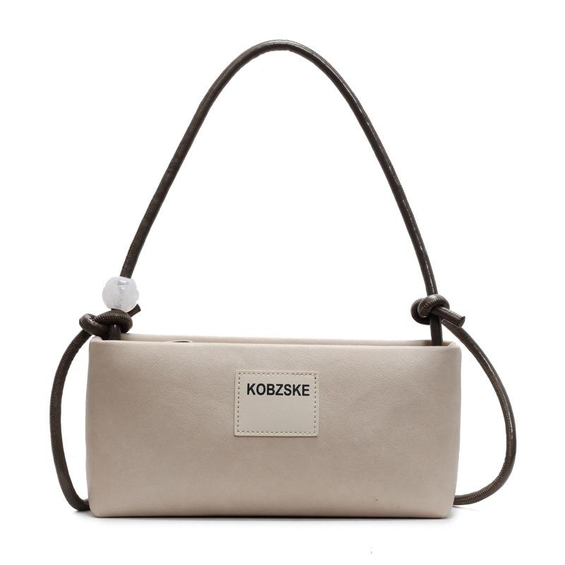 Korean version of hand-carried small square bag spring and summer new niche fashion shoulder bag 2025 commuter shoulder underarm bag