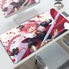 Non-slip Rubber Base Desktop Carpet Large Laptop Decoration Keyboard Mat XXL Kawaii Girl Astolfo Mouse Pad PC Gaming Accessories