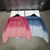 2025 Autumn/Winter Floral Sequin Round-Neck Single-Breasted Knit Cardigan - Age-Defying Loose Versatile Outerwear
