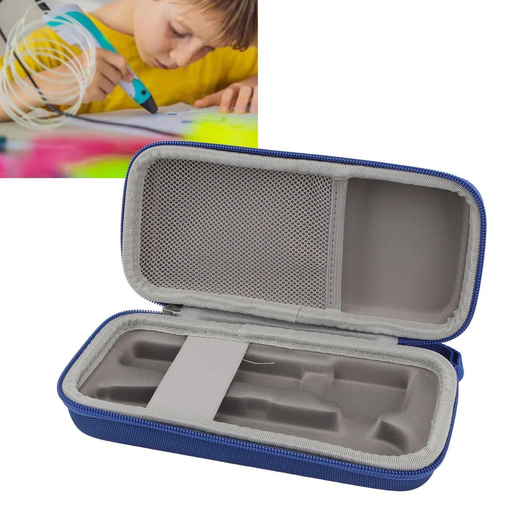 3D Pen Carrying Case for SCRIB3D for   Super for   Professional for   Pro EVA Hard Carrying Case with Elastic Band