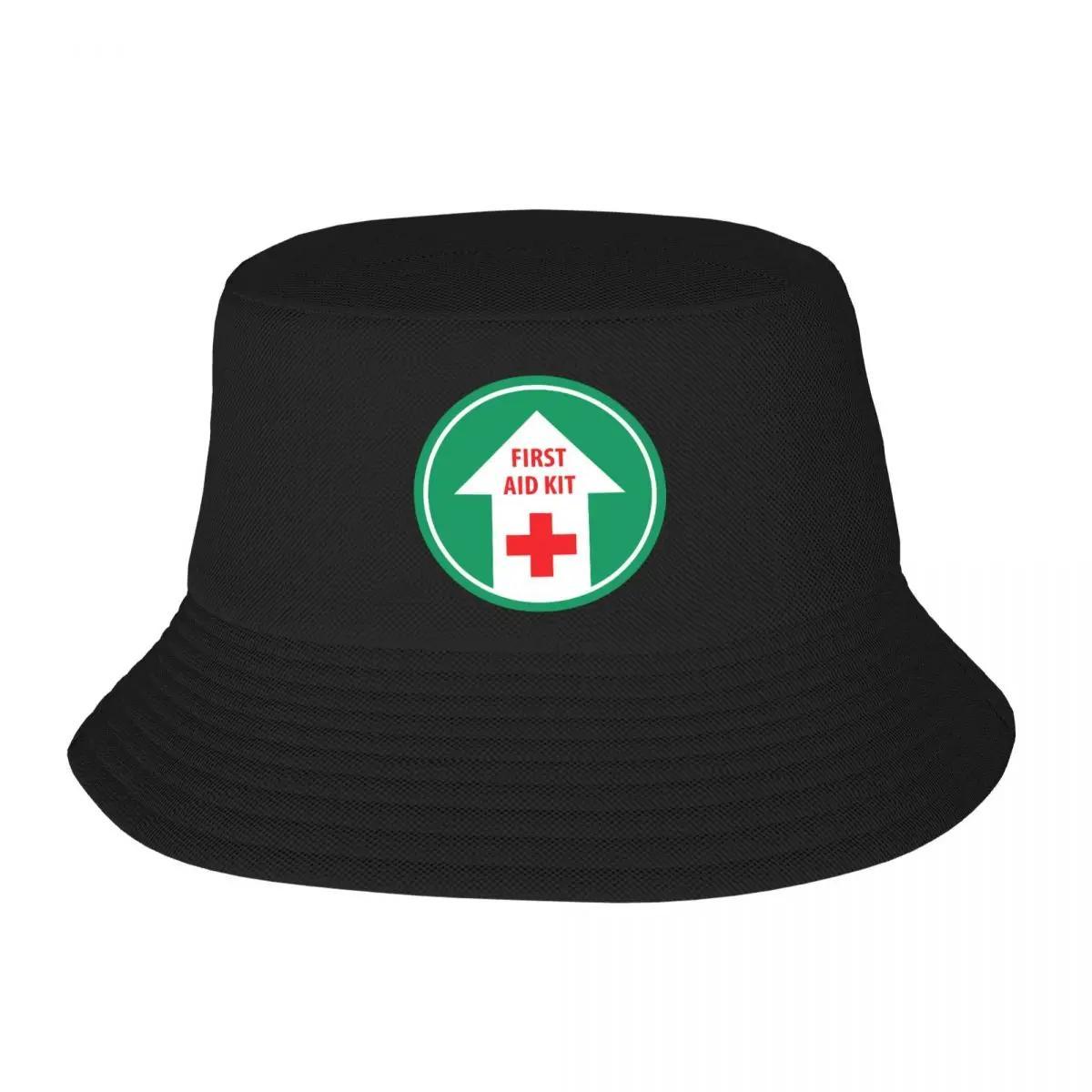 

Custom First Aid Emergency Medicine Bucket Hat Unisex Women Fashion Summer Outdoor Sun Doctor Nurse FisherUnisex Cap