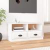 VidaXL TV Cabinet White 93x35.5x45 Cm Engineered Wood 816464