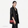 [Pre-Owned] GG Marmont Vintage Metal Logo Quilted Leather Mini Shoulder Bag - Excellent #1REX06V