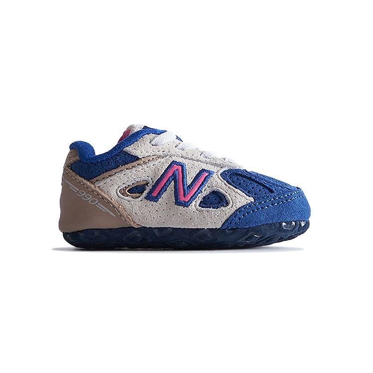 New Balance Kith X 990v4 Crib Daytona Baby Sneakers Blue CC990KH3