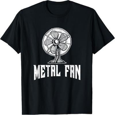Metal Fan Funny Ventilator Rock & Heavy Metal Fun T-Shirt