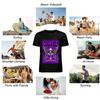 Winged Skull Of Death Print Streetwear Casual Men's T-Shirt Pure Cotton T-shirt