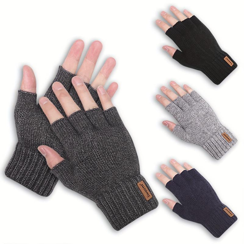 1PAIR Winter Soft Warm Alpaca Gloves