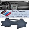 Suede Leather Dashmat Dashboard Cover Pad Dash Mat Protector Auto Sunshades For Toyota Camry XV40 40 2006 - 2011 2007 2008 2009