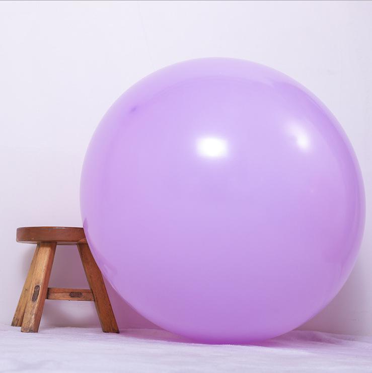 18" Thickened Round Macaron Balloons - 50 Pack for Birthday, Wedding & Party Decor