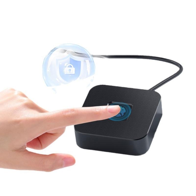 Schneller Fingerabdruckscanner für Computer-Login Stabiles Metallgehäuse Benutzerfreundlicher USB-Datenschutz Sicherheit