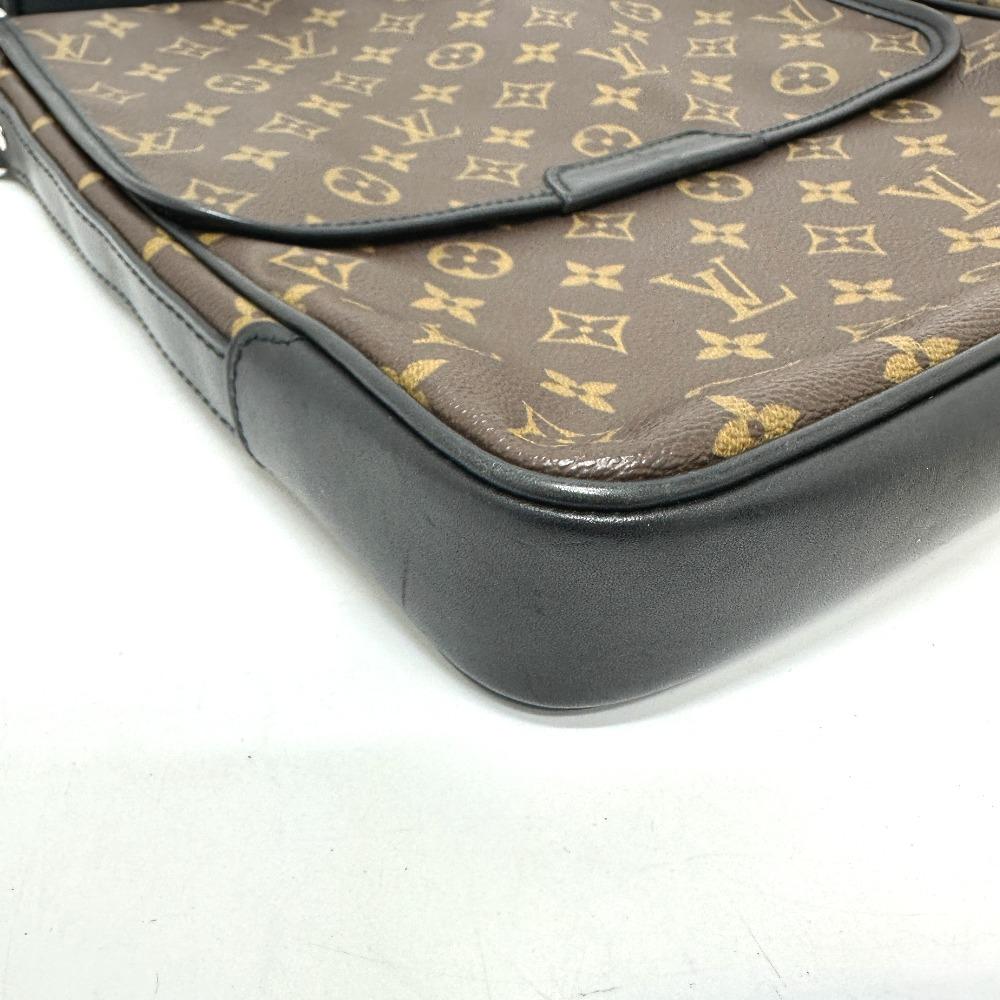 Louis Vuitton M56715 MonogramMacassar Bus MM Crossbody bag shoulder bag