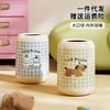 Dopamine Trash Can Household High-end Toilet Living Room Bathroom Dirty Hands Large Capacity Double-layer Trash Can