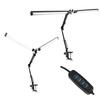 3 Modes Double Head Lamp Dimmable Folding Desk Light Flexible Reading Light  Study