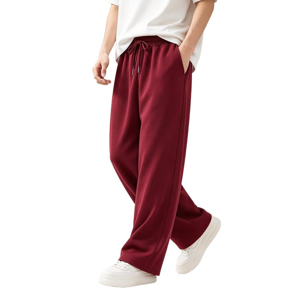 Men's Straight Leg Sweatpants Loose Casual Pants for Workout Gym Everyday Wear