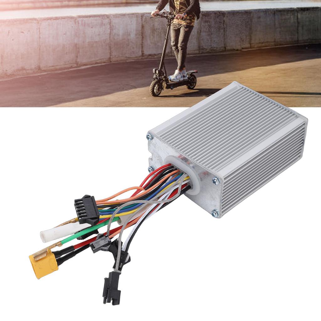 Elektrická koloběžka Bezuhlíkový motorový regulátor 60V 25A Regulátor rychlosti motoru koloběžky Kovový