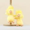 Duck With Plushie Pp Cotton Filling Short Fur Stuffed Doll For Kids Decor Room