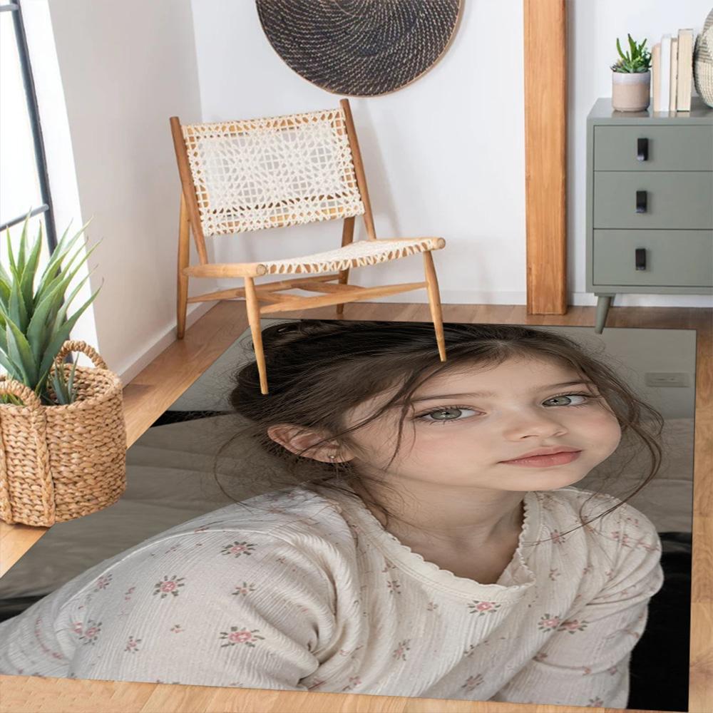 Customize Image Personalized Picture Area Rug Design for Decorate Room Kitchen Hallway Bedrooms Anti-slip Rug Decorate Offices