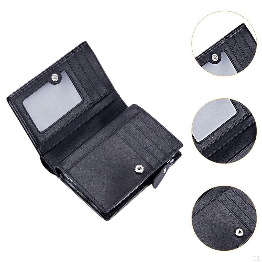 RFID Blocking Wallet Purse Change Pouch Fashion Large Capacity Bifold Card Holder for