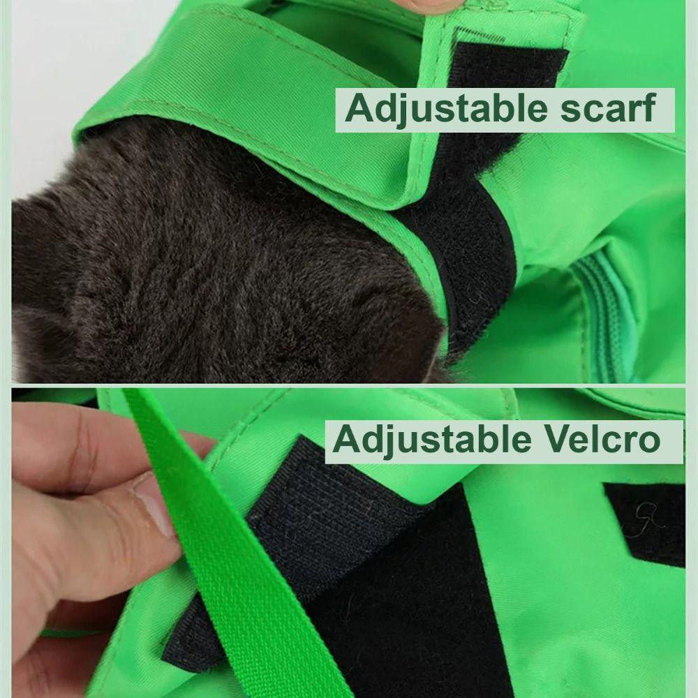 Soft Cat Backpack Breathable Anti-Scratch Bag Bite Proof Pet Travel Bag  Travel
