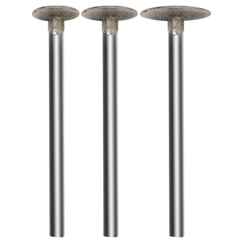 

Алмазная абразивная шлифовальная головка, хвостовик 2,35 мм, игла K для резьбы и гравировки по нефриту, стеклу 2.0mm K Needle Shank