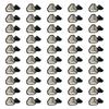 Adhesive Corner Guards for Shipping Cartons, 50 Plastic Protectors for Moving and Package Corner Coverage Tasks