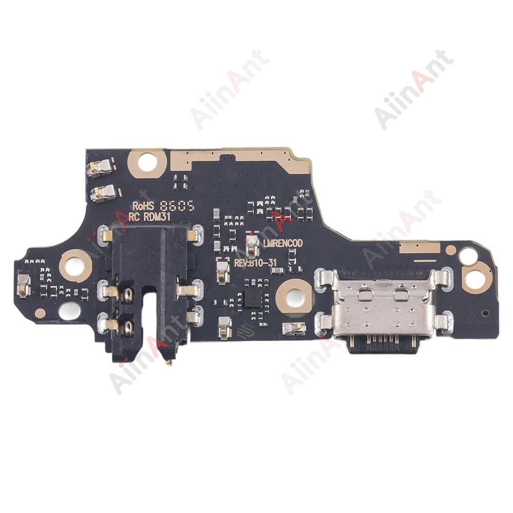 Aiinant Bottom USB Charger Board Dock Connector Charging Port Flex Cable For Xiaomi Redmi Note 6 7 8 9 7A 9A 9T 8T 9S Pro Plus