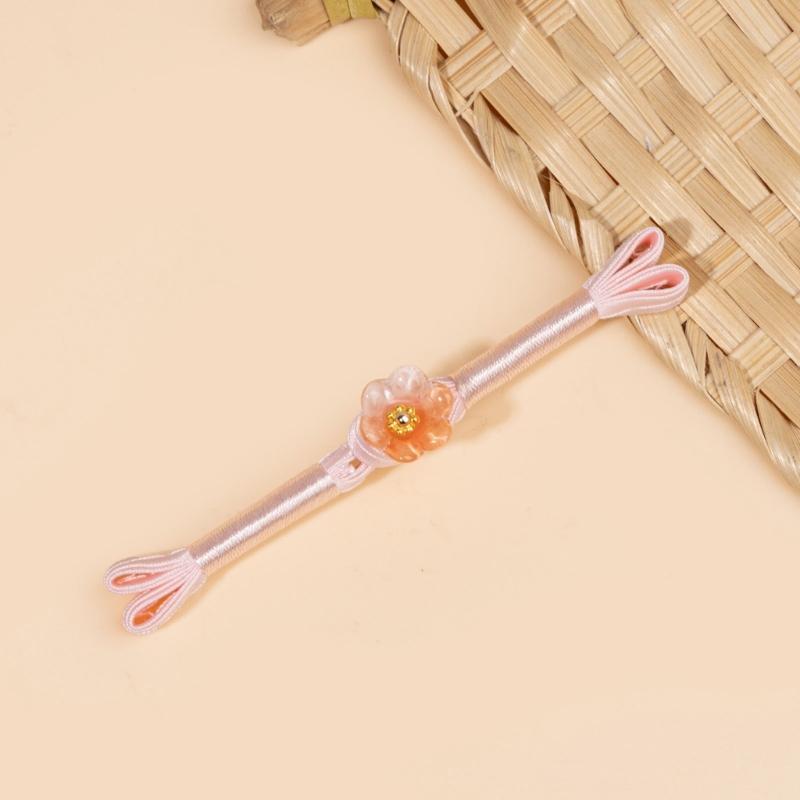 5Pcs Traditional Cheongsam Knot Button Flower Chinese Closures Buttons Sewing Fasteners for Clothing Decoration